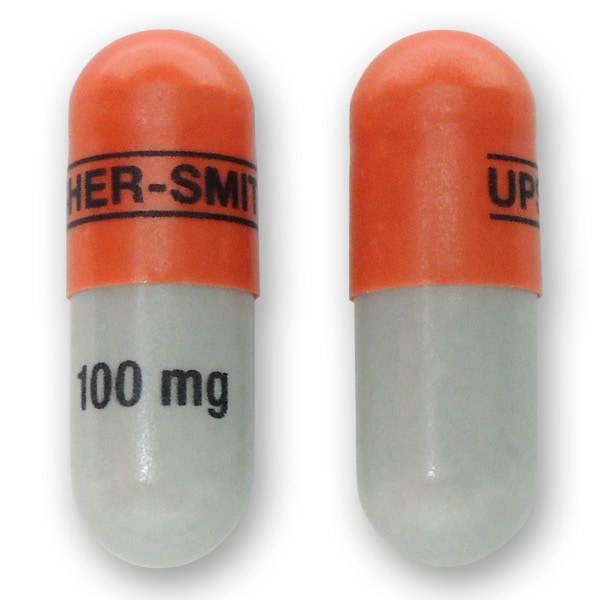 Pill Finder: UPSHER-SMITH 100 Mg Brown Capsule-shape - Medicine.com